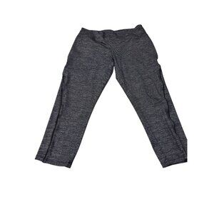 Simply Vera Vera Wang Athletic Pants Gray Heathered Stretch Yoga Workout